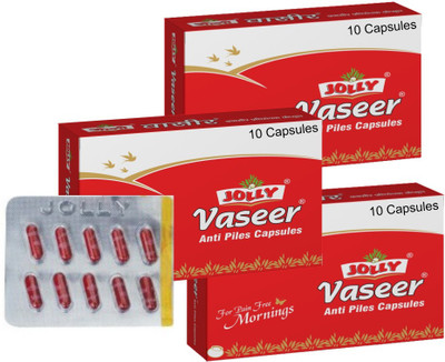 JOLLY VASEER CAP(Pack of 3, 30 Capsules)