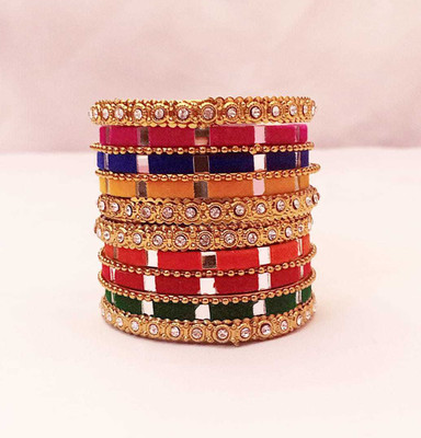 JDX Metal Bangle Set(Pack of 14)