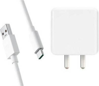 CIHLEX 30W 5V/4A Realme VOOC Fast Charger Type-C For realme x,/ realme xt Realme 6 Pro / Realme6 Pro And Oppo Reno/Oppo 2/Oppo 2Z/Oppo 2F/Oppo Reno 10x Zoom/Oppo k3 Charger Original Adapter Like Mobile Charger | Type-C Charger Cable Fast Charging Mobile Charger | Fast Charger | Android Charger with 1 Meter USB Type-C Charging Data Cable 30 W 5 A Mobile Charger with Detachable Cable  (White, Cable Included)