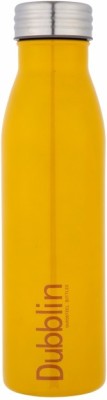 DUBBLIN Season 750 Stainless Steel Fridge Water Bottle, BPA Free 750 ml Bottle(Pack of 1, Yellow, Steel)
