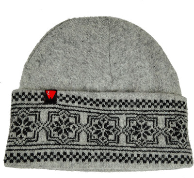 Warmzone Self Design Beanie Cap