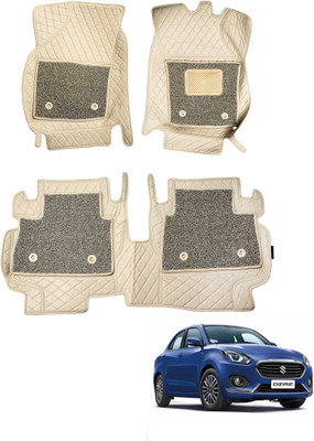 Euro Care Leatherite 7D Mat For  Maruti Suzuki New Dzire(Beige)