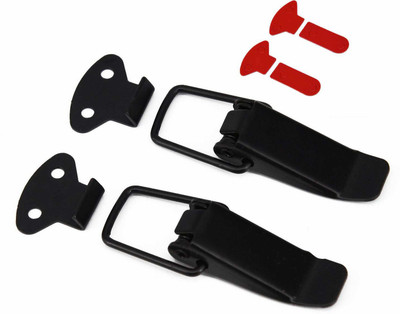 carfrill Car Bumpers Trunk Fender Hatch Lids Release Fasteners Locking Carabiner(Black)