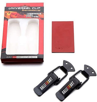 carempire Security Hook Lock Clip Kit Car Quick Release Bumper Buckle Locking Carabiner(Black)