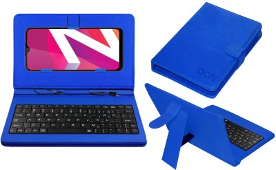 ACM Keyboard Case for Lava Z2 Max(Blue, Cases with Holder, Pack of: 1)