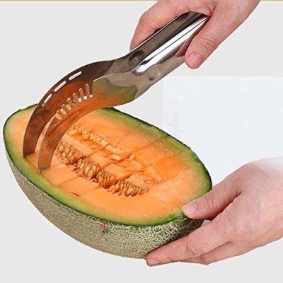 Atipriya Stainless Steel Slicer for Watermelon , Cantaloupe Watermelon Slicer(Pack of 1)