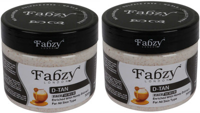 fabzy London D-Tan Scrub, 500 ml x 2 ( Combo Of 2 pc x 500 ml )(2 Items in the set)
