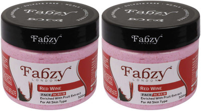 fabzy Red Wine Scrub, 500 ml x 2 ( Combo Of 2 pc x 500 ml )(2 Items in the set)