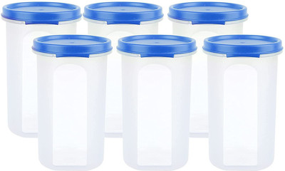 Cutting EDGE Plastic Utility Container  - 585 ml(Pack of 6, Blue)