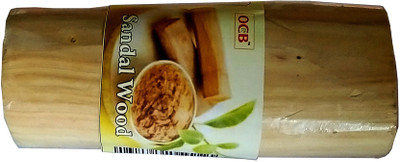 OCB Lab Tested ISI Seal Sandalwood Scented Processed Mysore Chandan Sticks 1 pcs Lab Tested ISI Seal Sandalwood Scented Processed Mysore Chandan Sticks (150 to 160Grams) Special 1 Piece for Puja(150 g)