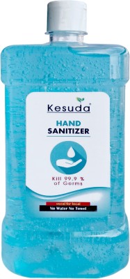 KESUDA alcohol based hand sanitizer gel bottle Hand Rub Bottle(1 L)