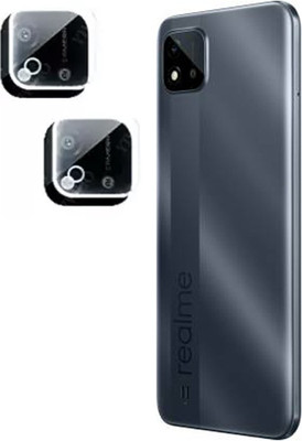 hirdesh Back Camera Lens Glass Protector for Realme c20(Pack of: 2)