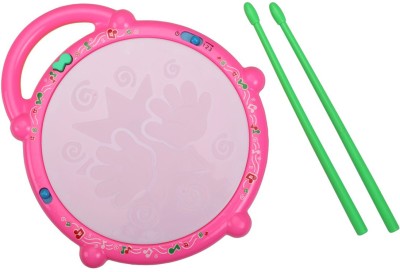 TUSHIKA Musical Flash Drum With Rhythm Awesome 3D Light For Kids Toddler(Multicolor)