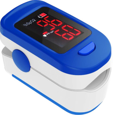 AccuSure FS10C Finger Tip Pulse Oximeter for measure SpO2 and Heart Rate Pulse Oximeter(Blue)