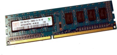 Hynix 1333/PC3-10600 DDR3 2 GB PC (2g ddr3 10600u pc ram)(Green/blue)