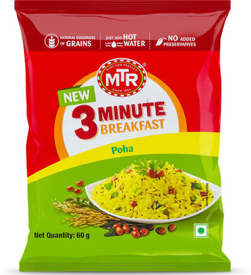 MTR 3 Minute Breakfast Poha(60 g)