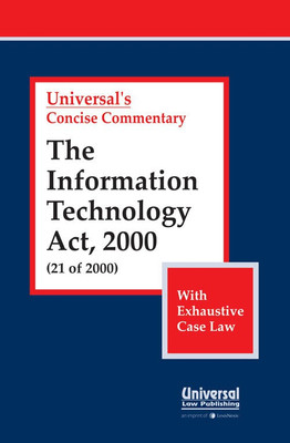 The Information Technology Act, 2000(English, Paperback, Universal's Concise Commentary)