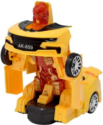 Goods collection BEST YELLOW 2in1 Converting Transformer Robot Car Toy for Kids YELLOW (Multicolor)(Yellow)