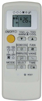 Nij AC Remote No.122 ( Chake Image With Old Remote ) Mitsubishi Remote Controller(White)