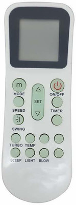 Akshita Ac Remote 125A ( Check Image with Old Remote ) BLUESTAR Remote Controller(White)
