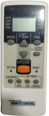 Akshita AC Remote Window Ar-Rcd2e No.123 ( Chake Image With Old Remote ) O GENERAL Remote Controller(White)