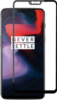 LINLO Edge To Edge Tempered Glass for OnePlus 6(Pack of 1)