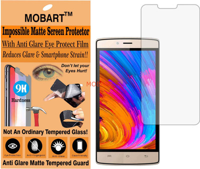 MOBART Impossible Screen Guard for INTEX AQUA CLASSIC (Flexible Matte)(Pack of 1)