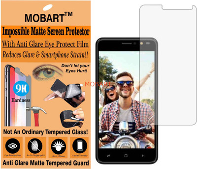 MOBART Impossible Screen Guard for INTEX AQUA LIONS X1 PLUS (Flexible Matte)(Pack of 1)