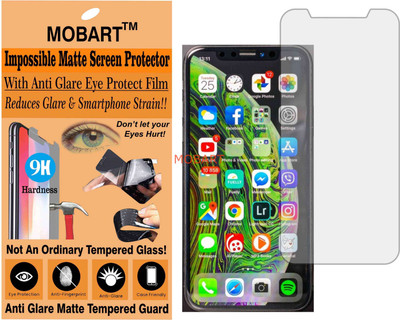 MOBART Impossible Screen Guard for APPLE IPHONE XS (Flexible Matte)(Pack of 1)