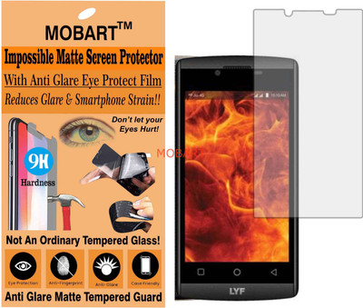 MOBART Impossible Screen Guard for LYF FLAME 7 (Flexible Matte)(Pack of 1)