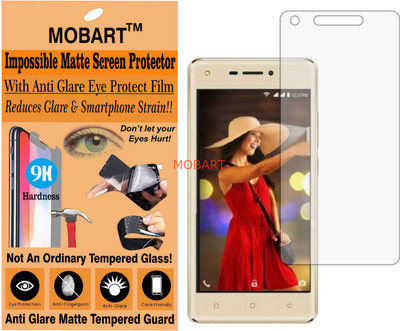 MOBART Impossible Screen Guard for INTEX AQUA LIONS 3 (Flexible Matte)(Pack of 1)