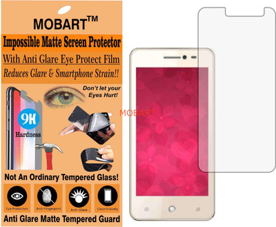 MOBART Impossible Screen Guard for INTEX GLAM (Flexible Matte)(Pack of 1)