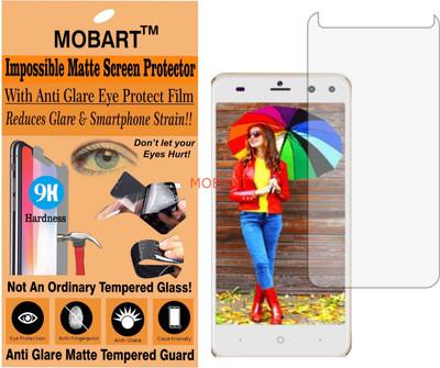 MOBART Impossible Screen Guard for INTEX AQUA LIONS T1 PLUS (Flexible Matte)(Pack of 1)