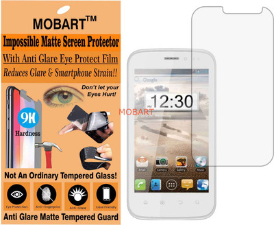 MOBART Impossible Screen Guard for INTEX AQUA FLASH (Flexible Matte)(Pack of 1)