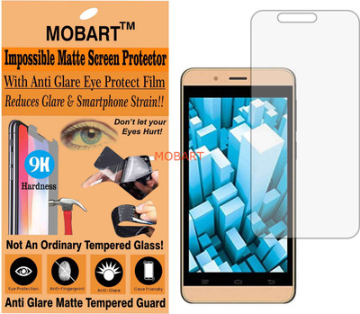 MOBART Impossible Screen Guard for INTEX AQUA PRO 4G (Flexible Matte)(Pack of 1)