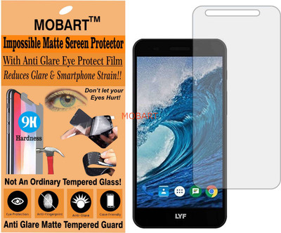 MOBART Impossible Screen Guard for LYF WATER F1 (Flexible Matte)(Pack of 1)