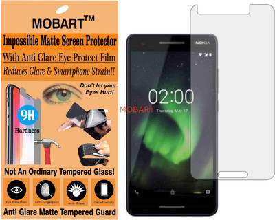 MOBART Impossible Screen Guard for NOKIA 2.1 2018 (Flexible Matte)(Pack of 1)