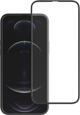 DMJHP Edge To Edge Tempered Glass for Apple Iphone 12 Pro Max(Pack of 1)