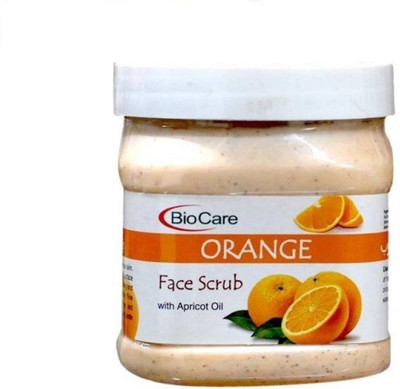 BIOCARE Orange Face Scrub With Apricot Oil Scrub(500 ml)
