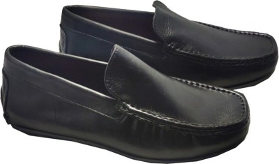ABZ EXPORTS Loafer Shoes Loafers For Men(Black)