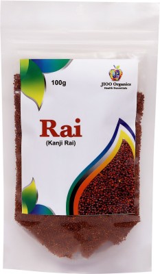 Jioo Organics Rai,Sarson, Mustard Seeds_Pack Of 100 Grams banarsi rai(100 g)