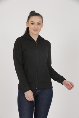 Ddaspration Full Sleeve Solid Women Sweatshirt