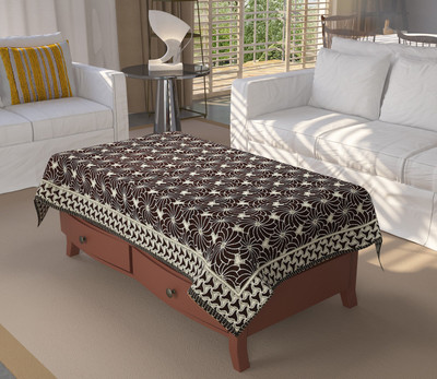 Flipkart SmartBuy Printed 4 Seater Table Cover(BROWN, BEIGE, Velvet)