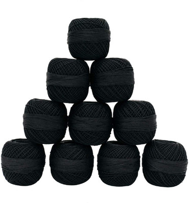 CLATTER BLACK Thread(55 m Pack of10)
