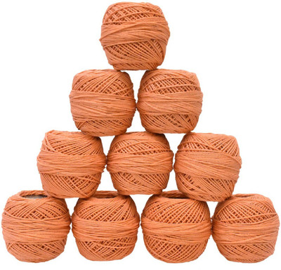 CLATTER ORANGE Thread(55 m Pack of10)