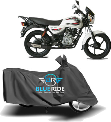 BLOERIDE Two Wheeler Cover for Bajaj(Boxer BM 150, Grey)