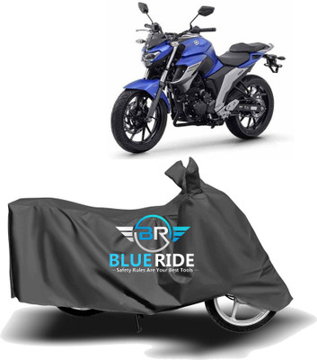 BLORIDE Two Wheeler Cover for Yamaha(FZ, Grey)