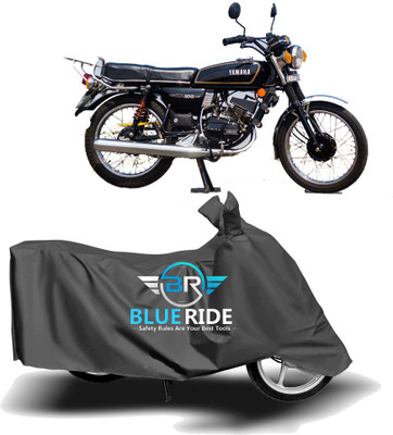 BLOERIDE Two Wheeler Cover for Yamaha(RX 100, Grey)
