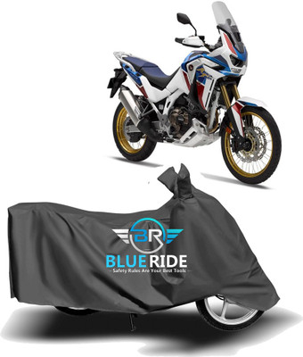 THE REAL ARV Waterproof Two Wheeler Cover for Honda(Africa Twin, Grey)