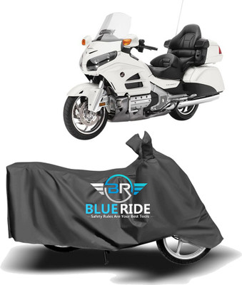 BLORIDE Two Wheeler Cover for Honda(Gold Wing GL1800, Grey)